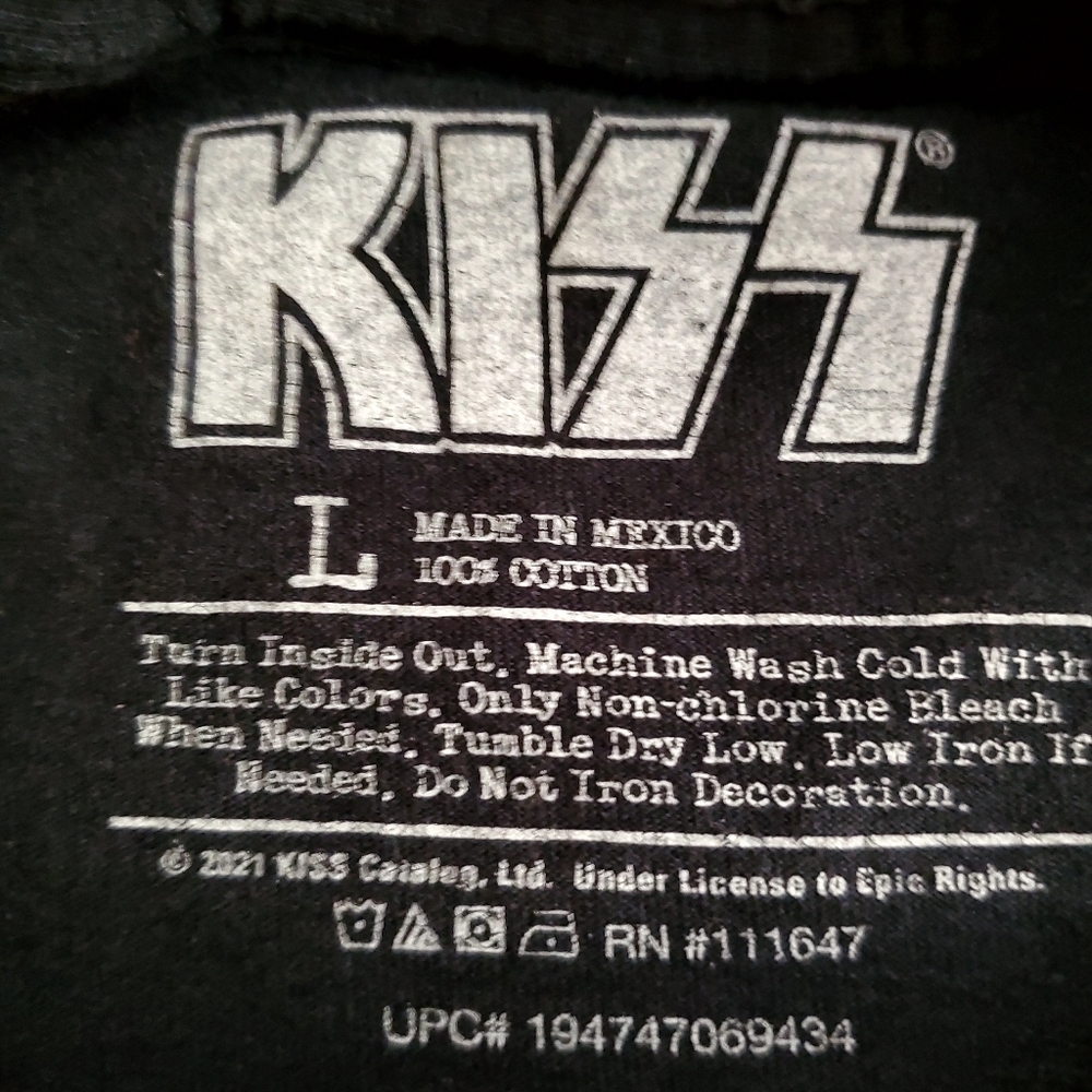 KISS World Tour '77 T Shirt - Picture 4 of 5
